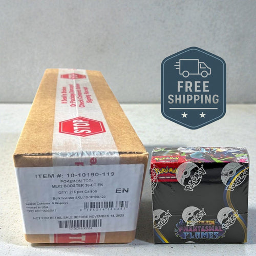 Phantasmal Flames Mega Evolution Booster Display Box English