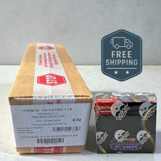 Phantasmal Flames Mega Evolution Booster Display Box English