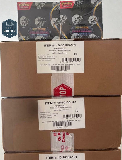 Phantasmal Flames Mega Evolution Booster Display Box English